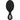 Wet Brush Mini Detangler- Black