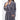Woman's Super Soft Lightweight Plush Shawl Robe | Short Length | Material: 100% Polyester Warm Fleece | Color: Gray | Available Sizes: S, M, L, XL, XXL by SUMMA