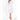 Woman's Super Soft Lightweight Plush Shawl Robe | Short Length | Material: 100% Polyester Warm Fleece | Color: White | Available Sizes: S, M, L, XL, XXL by SUMMA