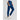 Women's Eden Jogger Scrub Pant - Greys Anatomy Spandex Stretch Collection / Color - Indigo / Fit - Regular / Sizes - XS, S, M, L, XL, 2XL, 3XL by Barco Uniforms