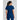 Women's Emma Scrub Top - Greys Anatomy Spandex Stretch Collection / Color - Indigo / Fit - Regular / Sizes - XXS, XS, S, M, L, XL, 2XL, 3XL, 4XL, 5XL by Barco Uniforms