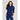 Women's Mission Scrub Top - Barco Unify Collection / Color - Indigo / Fit - Regular / Sizes - XS, S, M, L, XL, 2XL, 3XL by Barco Uniforms