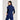 Women's Mission Scrub Top - Barco Unify Collection / Color - Indigo / Fit - Regular / Sizes - XS, S, M, L, XL, 2XL, 3XL by Barco Uniforms