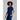 Women's Racer Scrub Top - Barco One Collection / Color - Indigo / Fit - Regular / Sizes - XS, S, M, L, XL, 2XL, 3XL by Barco Uniforms