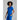 Women's Racer Scrub Top - Barco One Collection / Color - New Royal / Fit - Regular / Sizes - XS, S, M, L, XL, 2XL, 3XL by Barco Uniforms