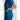 Women's Racer Scrub Top - Barco One Collection / Color - New Royal / Fit - Regular / Sizes - XS, S, M, L, XL, 2XL, 3XL by Barco Uniforms