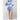 Women's Satin Kimono Short Robe | Color: Airy Blue | Material: 95% Polyester 5% Spandex | Available Sizes: Small/Medium, Large, XX-Large by SUMMA