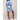 Women's Satin Kimono Short Robe | Color: Airy Blue | Material: 95% Polyester 5% Spandex | Available Sizes: Small/Medium, Large, XX-Large by SUMMA