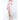 Women's Satin Kimono Short Robe | Color: Light Pink | Material: 95% Polyester 5% Spandex | Available Sizes: Small/Medium, Large, XX-Large by SUMMA