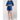 Women's Satin Kimono Short Robe | Color: Navy Blue | Material: 95% Polyester 5% Spandex | Available Sizes: Small/Medium, Large, XX-Large by SUMMA