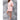 Women's Square Pattern Waffle Kimono Robe - Short Length | Color: Blush | Material: 65% Natural Cotton 35% Polyester | Available Sizes: Small/Medium, Large, XX-Large by SUMMA