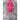 Women's Square Pattern Waffle Kimono Robe - Short Length | Color: Fuchsia | Material: 65% Natural Cotton 35% Polyester | Available Sizes: Small/Medium, Large, XX-Large by SUMMA