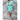 Women's Square Pattern Waffle Kimono Robe - Short Length | Color: Mint Green | Material: 65% Natural Cotton 35% Polyester | Available Sizes: Small/Medium, Large, XX-Large by SUMMA