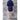 Women's Square Pattern Waffle Kimono Robe - Short Length | Color: Navy Blue | Material: 65% Natural Cotton 35% Polyester | Available Sizes: Small/Medium, Large, XX-Large by SUMMA