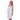 Women's Terry Velour Wrap with Snaps / White / Regular