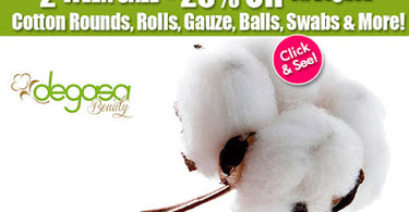 Super Show Savings at Pure Spa Direct - 25% Off All Degassa Cotton!