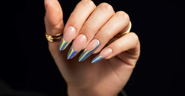 Top 5 Nail Trends That Will Dominate 2025 with Mannequin Manicures, Metallic Accents, Ombr&eacute; French Tips, Textured Finishes, and Nail Stickers