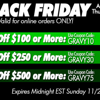 Coupons Here! Black Friday Deals valid Thursday - Sunday!