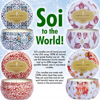 Soi to the World! New Aqua de Soi Candle Scents Just in Time for the Holidays!