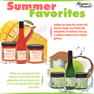 Summer Favorites: Keyano's Mango and Coconut Lime Lines