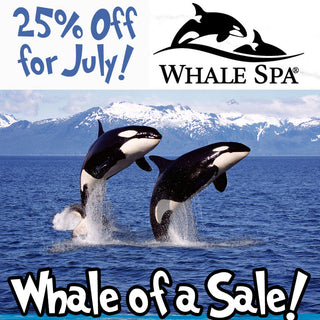 Whale of a Sale: Make a Splash with 25% Off Whale Spa Products!