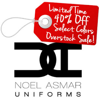 Overstock Sale... 40% Off Select Colors of Noel Asmar Uniforms!