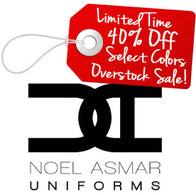 Overstock Sale... 40% Off Select Colors of Noel Asmar Uniforms!