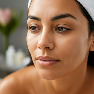 Beautiful skin post-facial treatment showing glowing, smooth, and youthful skin.