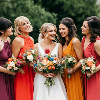 Bridesmaids enjoying a spa day