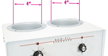 Wax On, Wax Flawlessly with Duo-Pil Standard Dual Wax Warmer!