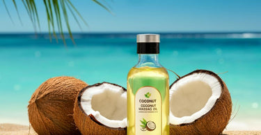 Pure Spa Direct Coconut Massage Oil - Ideal for Relaxation and Deep Tissue Work