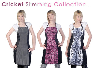 Cricket Slimming Collection - Fabulously Flattering Styling Aprons!