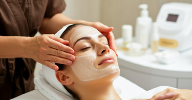 Professional Facial Treatment at Spa