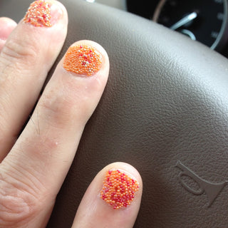 Nail Trend: Caviar Manicures, Doug Gets One!