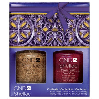 'Tis The Season....for NEW SHELLAC COLORS! CND Shellac Holiday Duo IN STOCK NOW