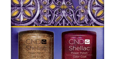 'Tis The Season....for NEW SHELLAC COLORS! CND Shellac Holiday Duo IN STOCK NOW