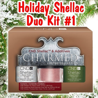 Available NOW! Shellac Holiday Duos and Additives Kit