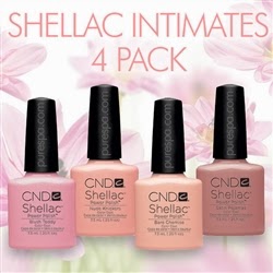 The Softer Side of CND Shellac - 2013 Intimates Collection