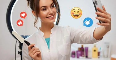 Waxing professional engaging with clients in a spa setting