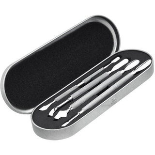 The Essentials for Perfect Manicure & Pedicure - Premium Professional Cuticle Pusher Set!