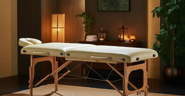 A selection of professional massage tables available at Pure Spa Direct