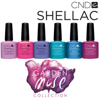 Summer 2015 Garden Muse Shellac and Vinylux Collections from CND