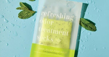 Say Goodbye to Stinky Feet with Refreshing Odor Treatment Socks!