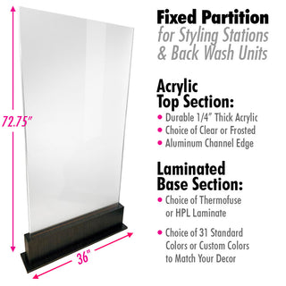 Separating Your Salon: Beautiful Partitions Available Now!