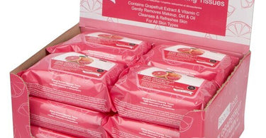 October Retail Spotlight: BEAUTY TREATS - Pink Grapefruit Make-Up Remover Cloths