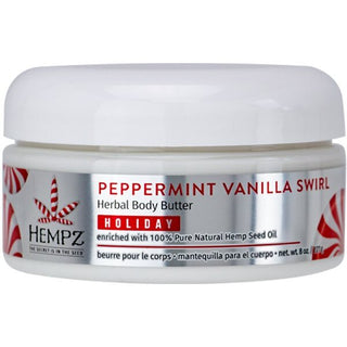 Get Ready to Sleigh the Holiday Season with Hempz Peppermint Vanilla Swirl Body Butter!