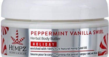 Get Ready to Sleigh the Holiday Season with Hempz Peppermint Vanilla Swirl Body Butter!