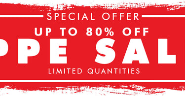 PPE Mega Sale - Up to 80% Off!