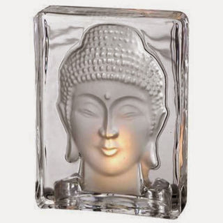 Glass Buddha - that Funky Buddha.... Add Zen to Your Spa with These Awesome Glass Buddha Tea Light Holders!