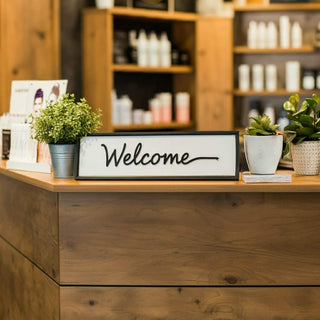 Reception at a Salon - Welcoming Atmosphere for Clients